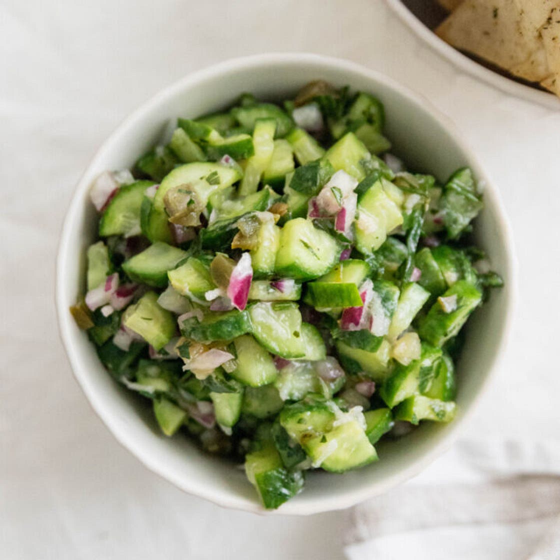 Easy Cucumber Salsa