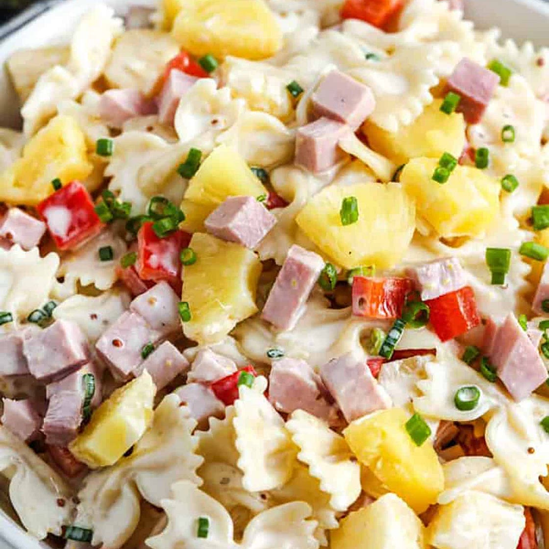 Ham & Pineapple Pasta Salad