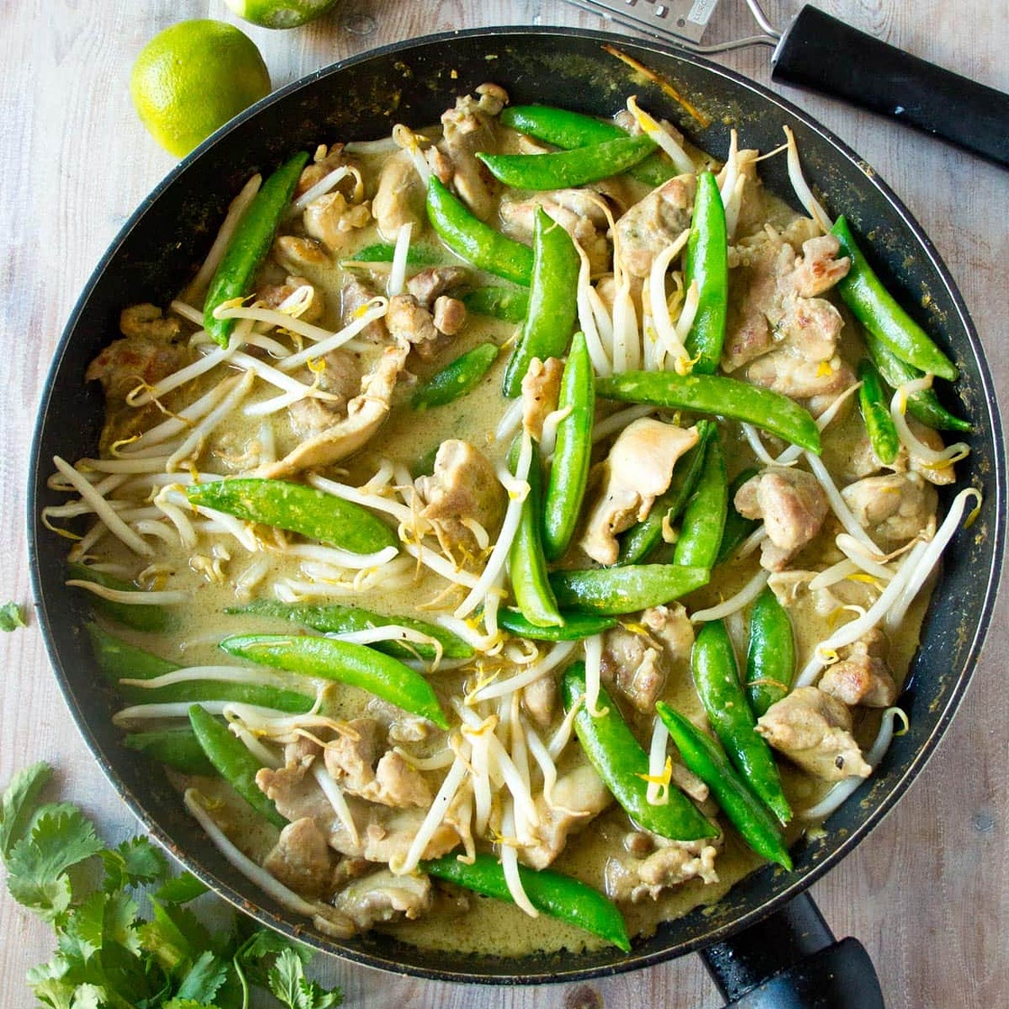 Thai Chicken Green Curry Recipe (Keto)