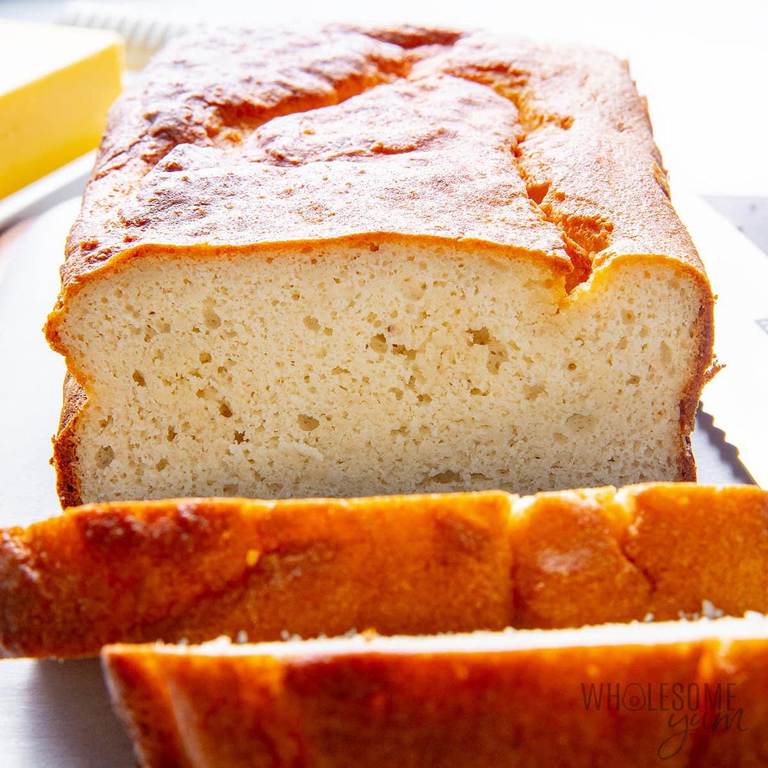 Keto Bread (Easy, Fluffy, 5 Ingredients)