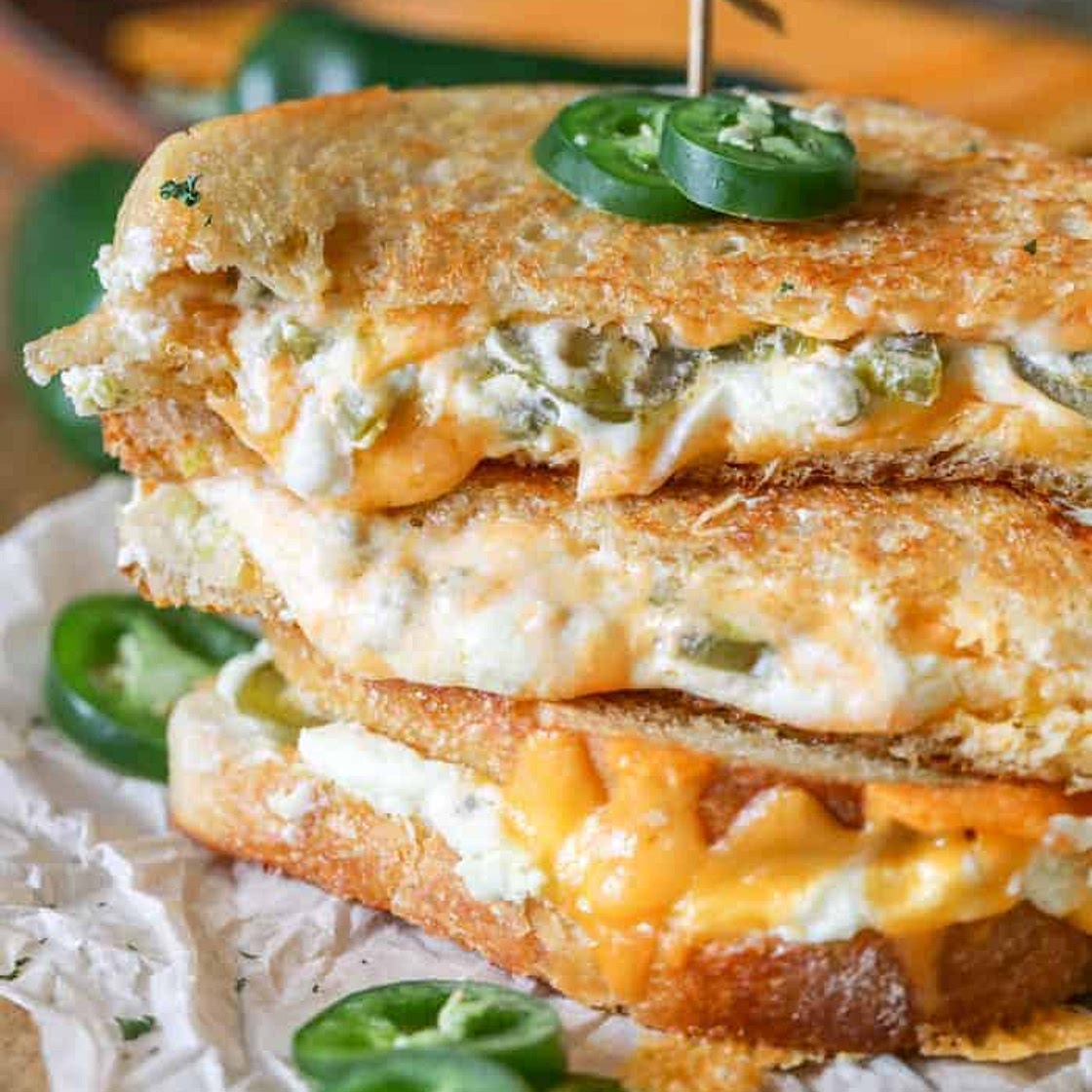 Jalapeño Popper Grilled Cheese