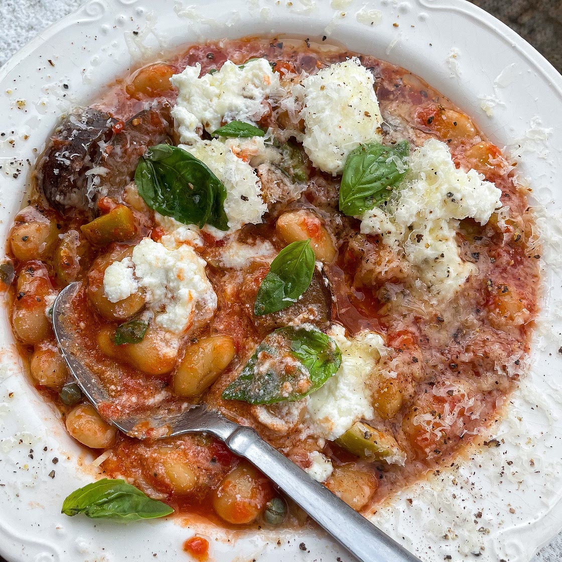 Butter Bean alla Norma