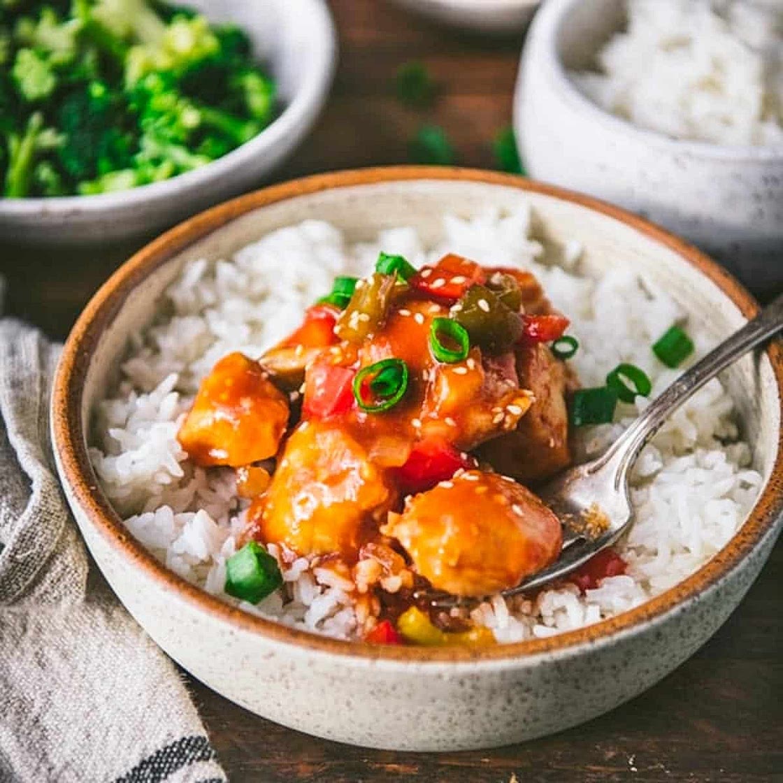 Baked Sweet and Sour Chicken
