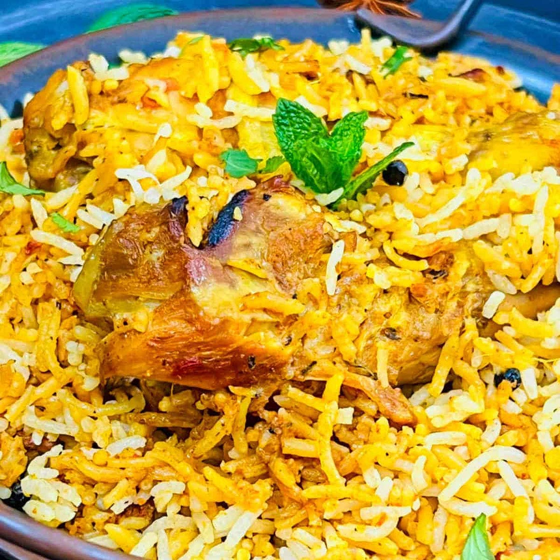 Hyderabadi Chicken Biryani