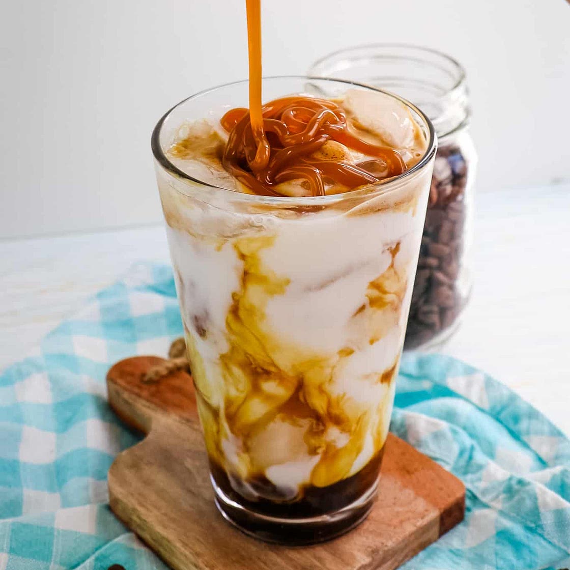 Iced Caramel Latte