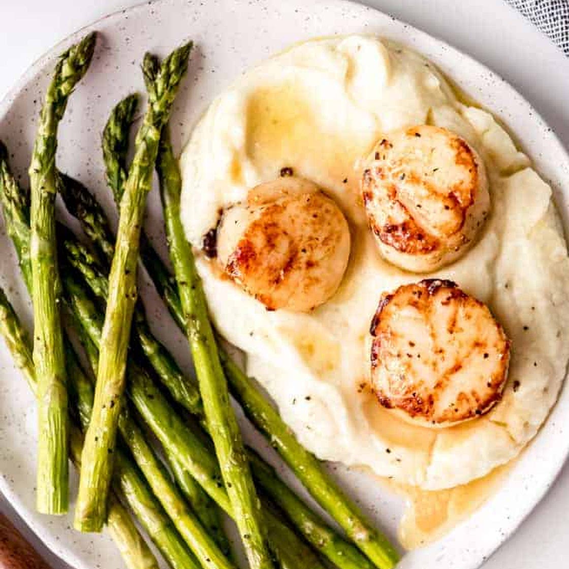 Pan Seared Scallops