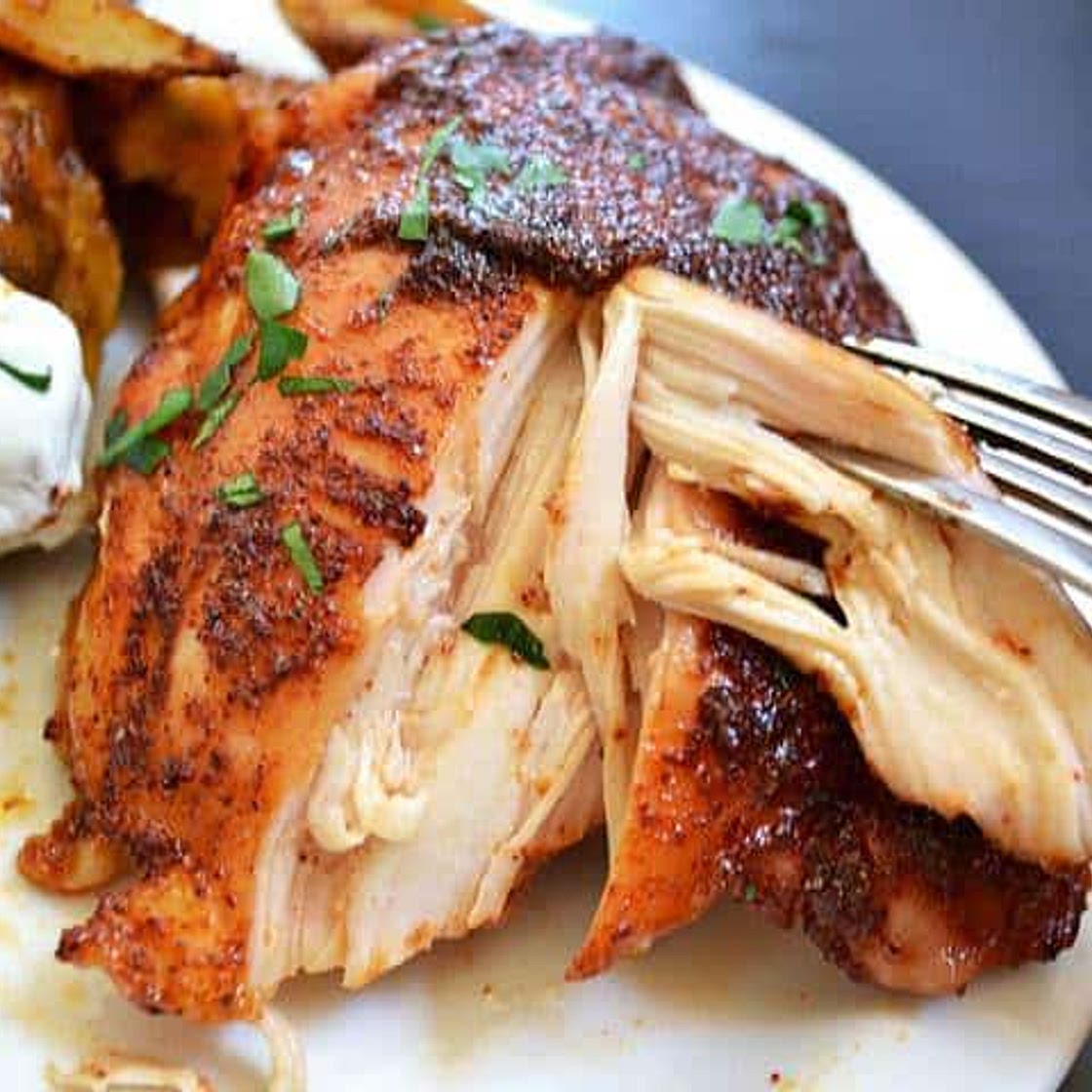 Honey Spice Chicken Thighs