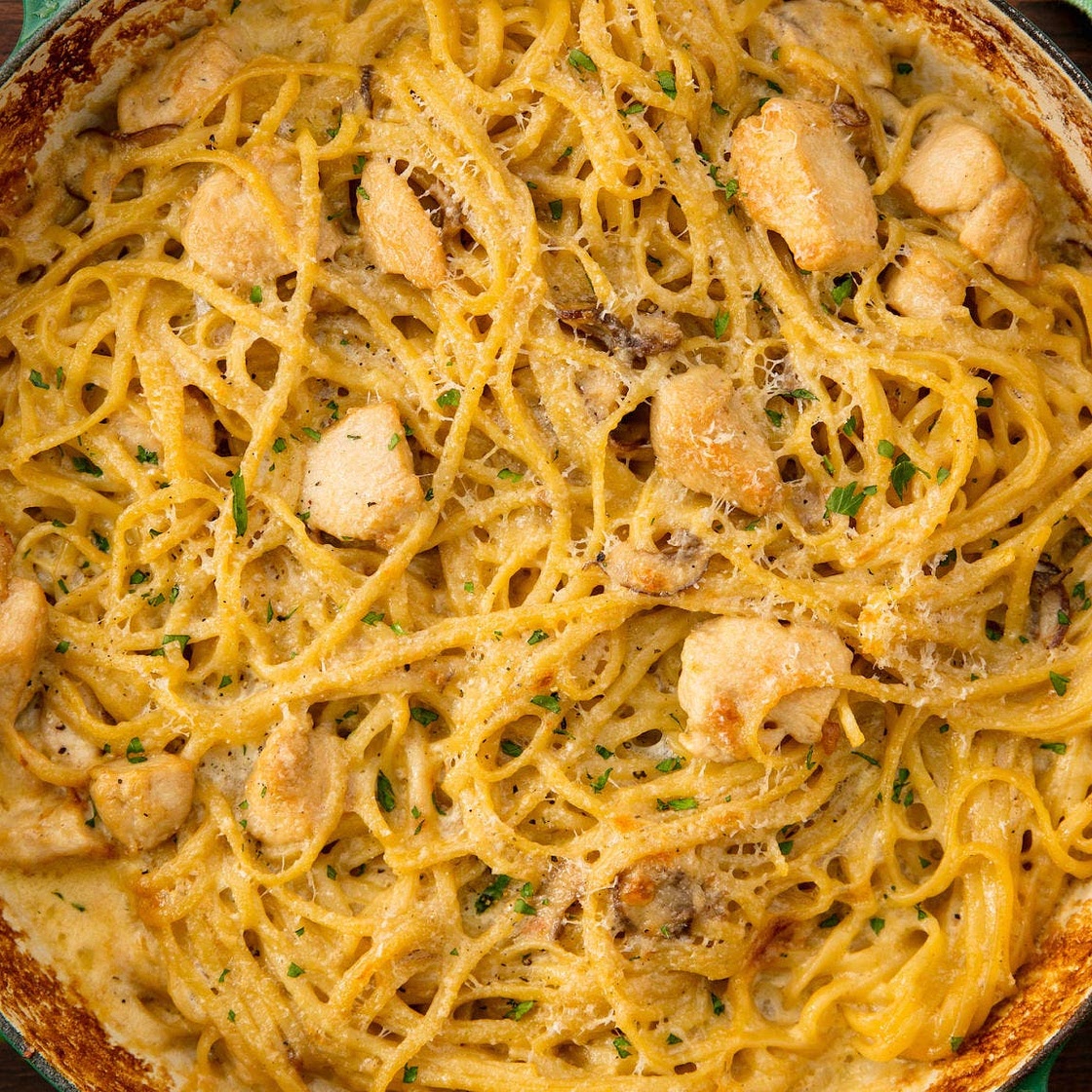 Chicken Tetrazzini Casserole