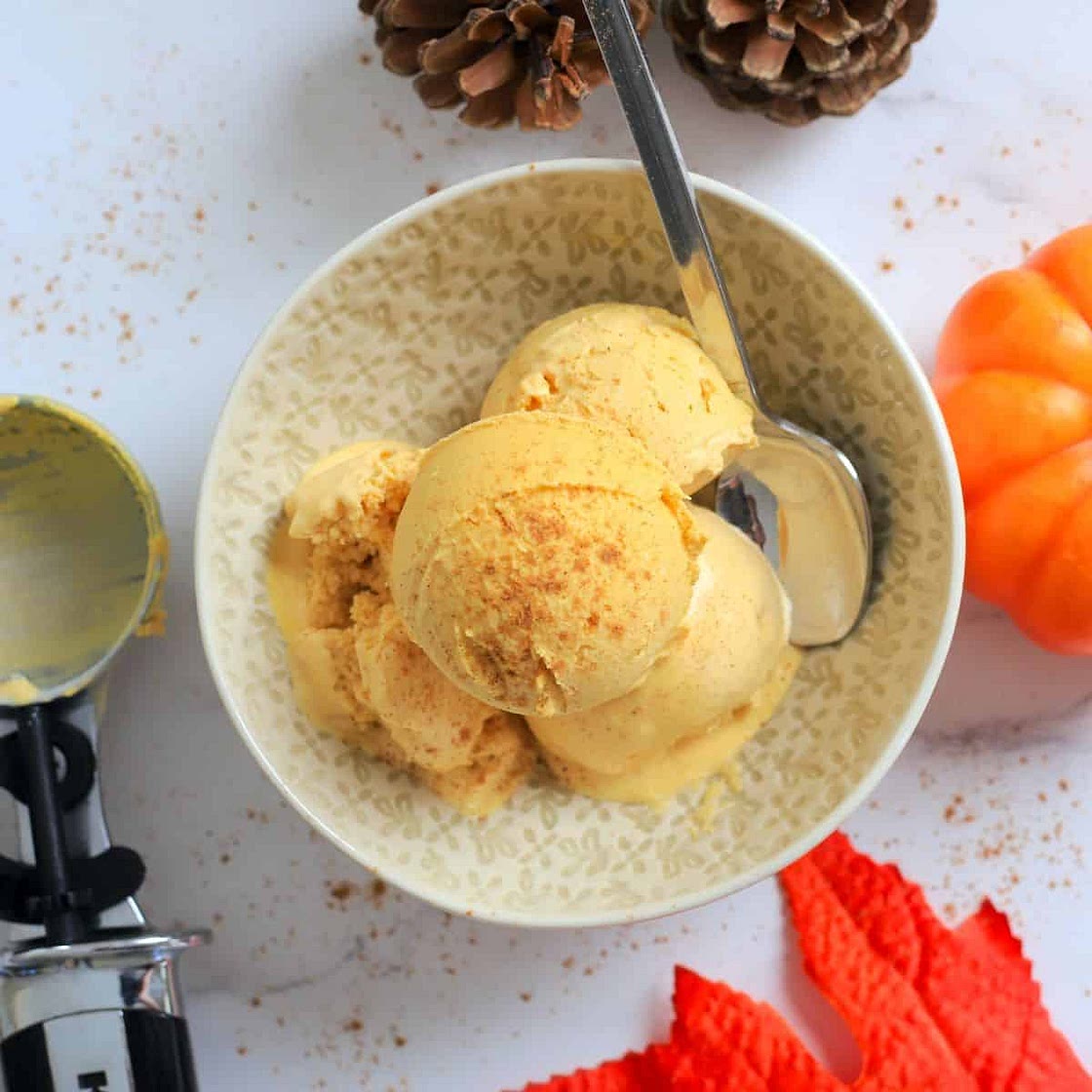 Keto Pumpkin Ice Cream (Ninja Creami)