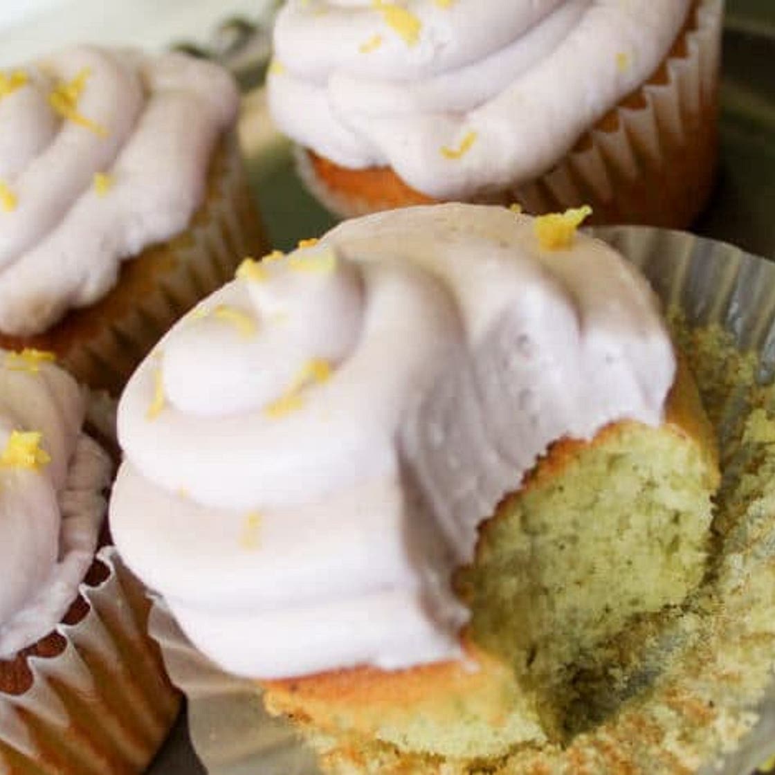 Lavender Cupcakes | Keto, Gluten Free
