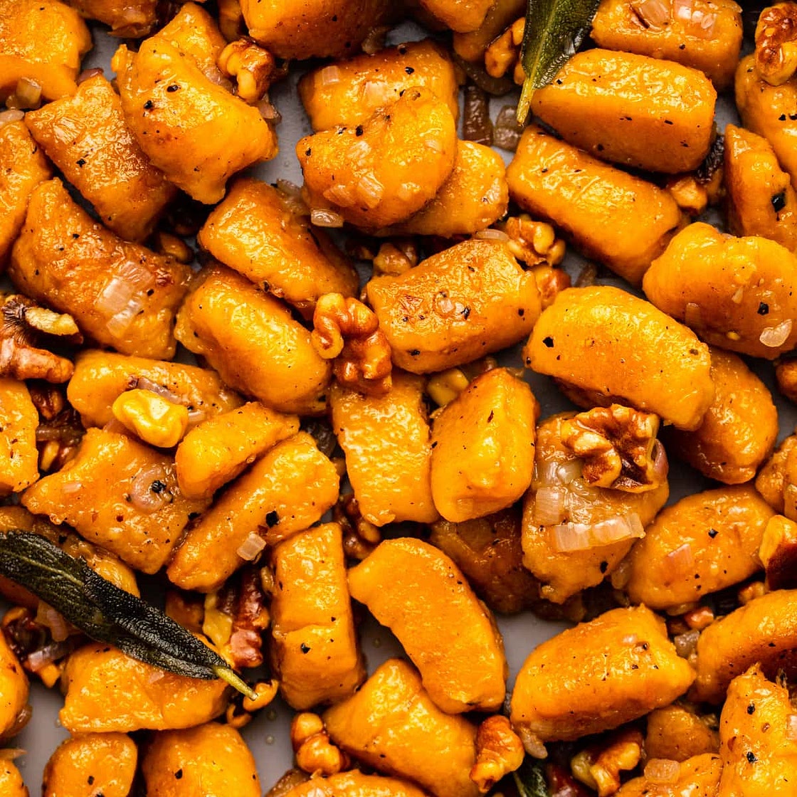 Butternut Squash Gnocchi with Sage Butter Sauce