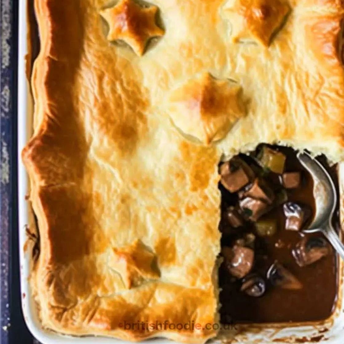 Scottish Steak and Sausage Pie