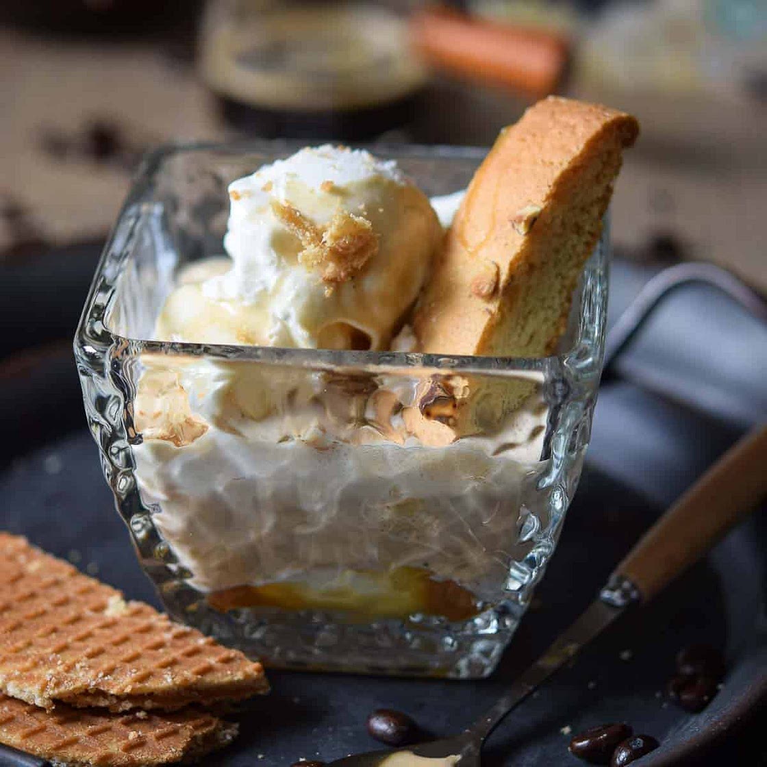 Salted Caramel Affogato