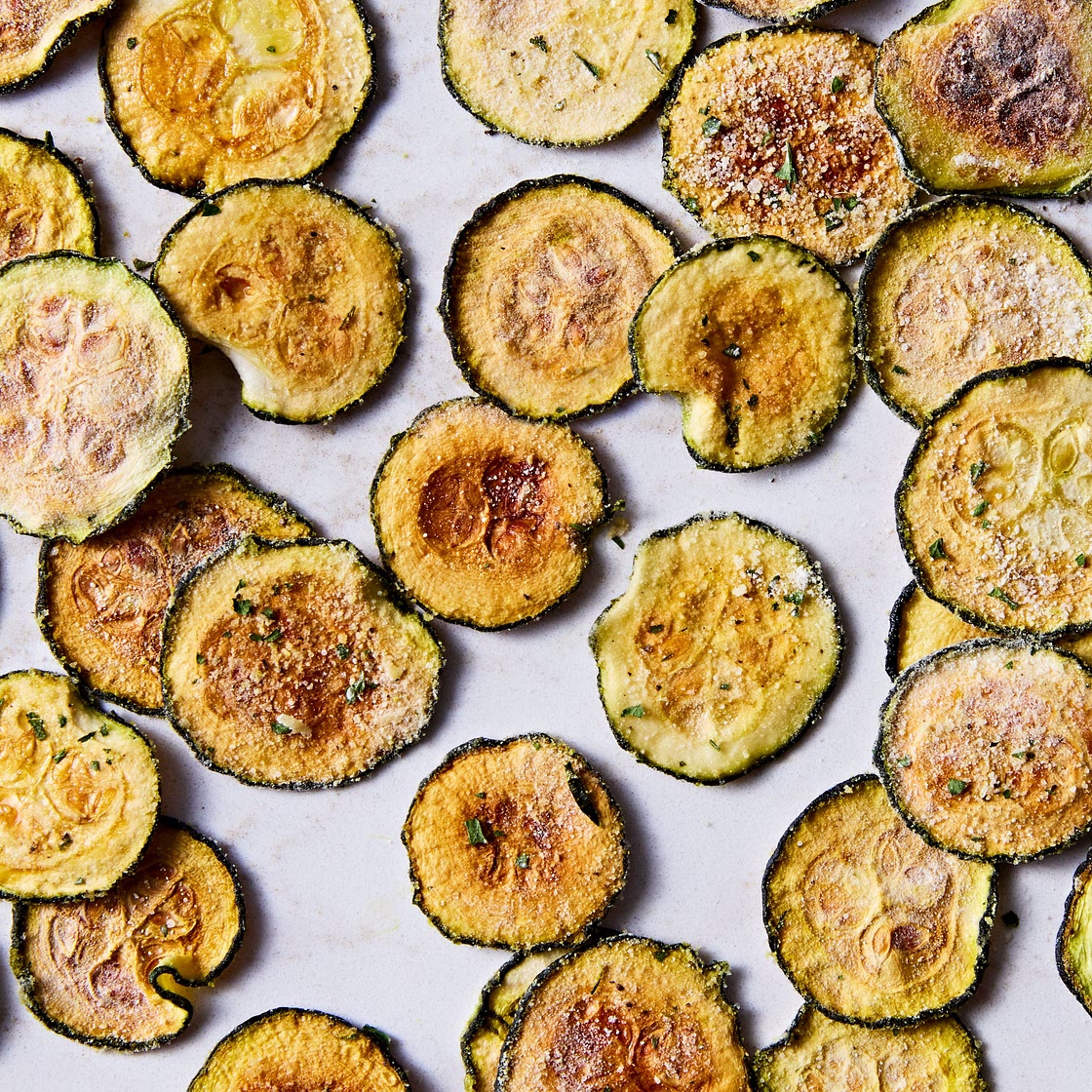 Cool Ranch Zucchini Chips