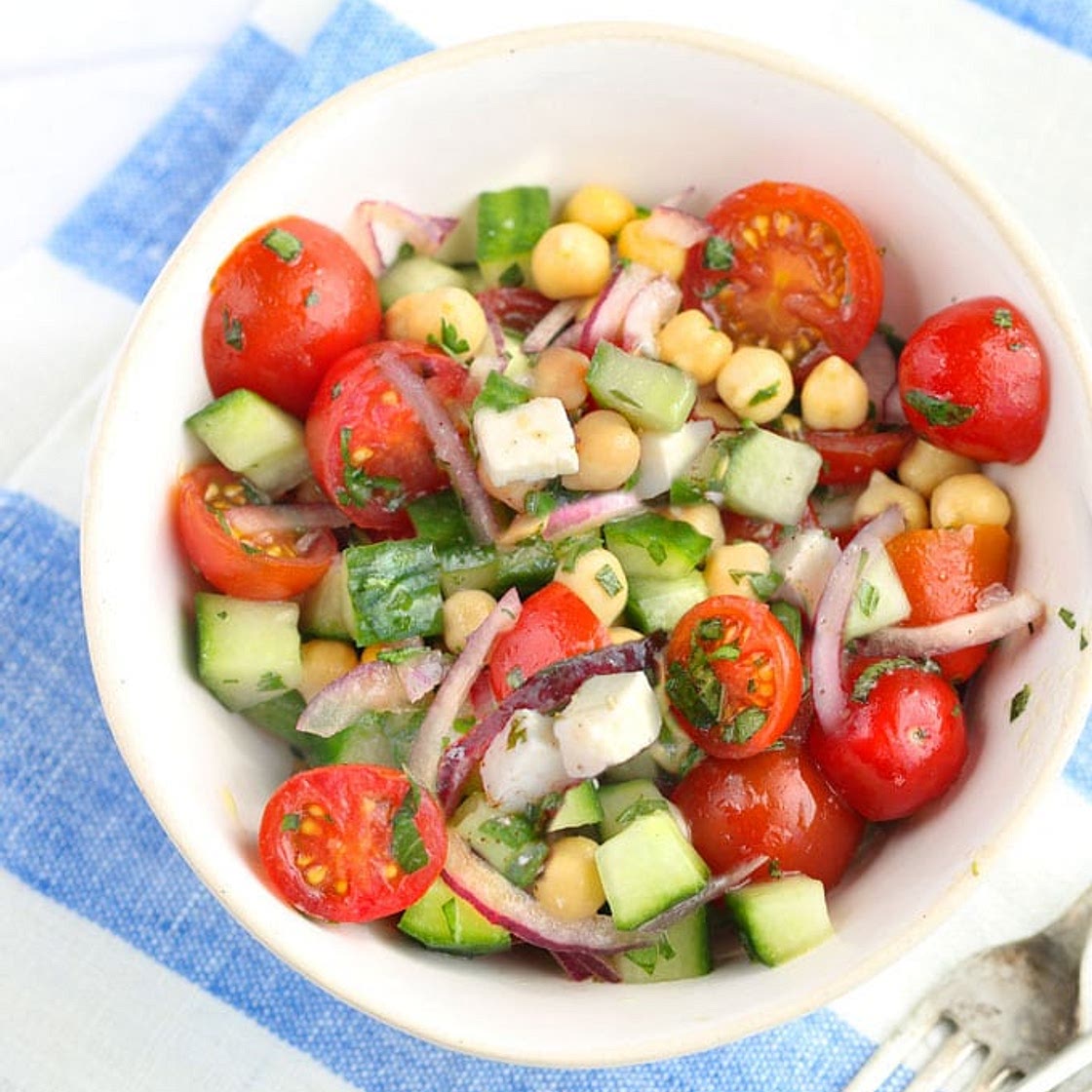 Mediterranean Chickpea Salad