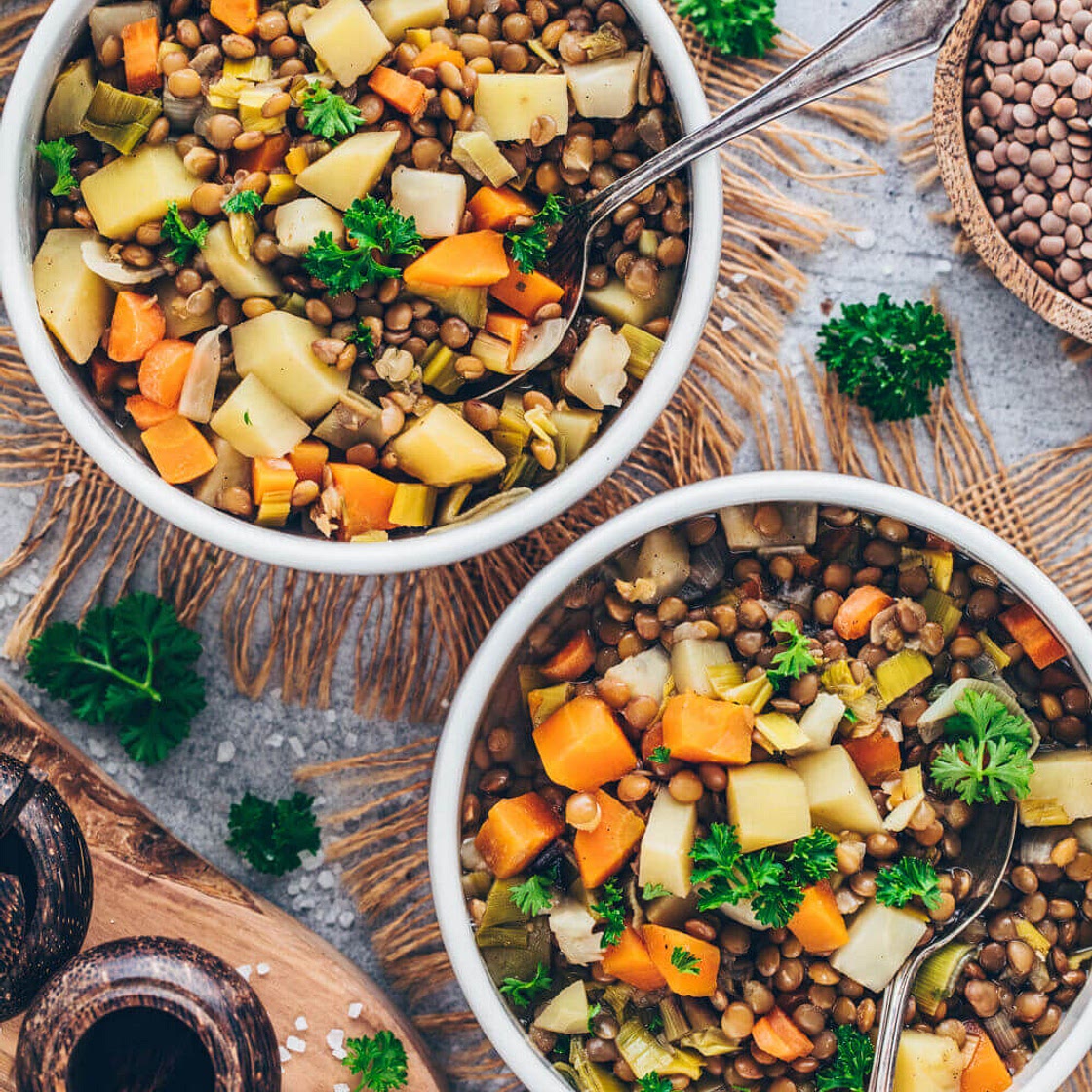 Oma's Linseneintopf (Vegan)