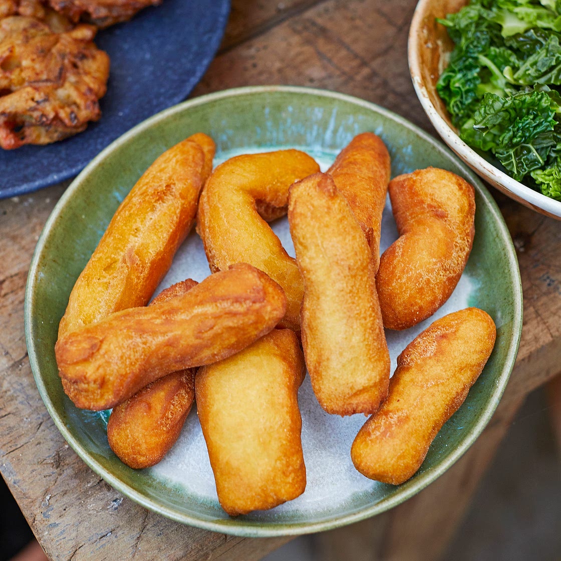Jamaican festival dumplings