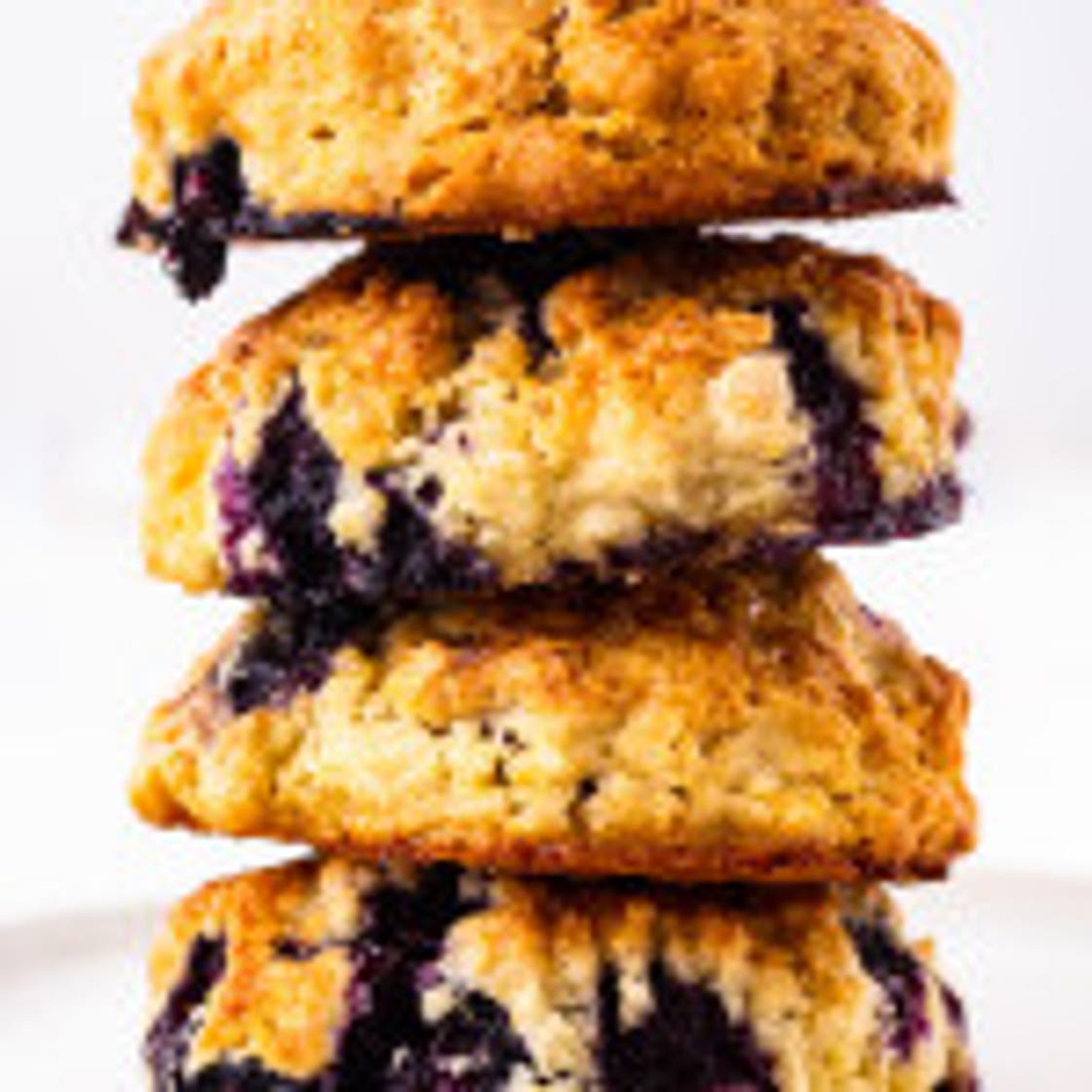 Vegan blueberry scones
