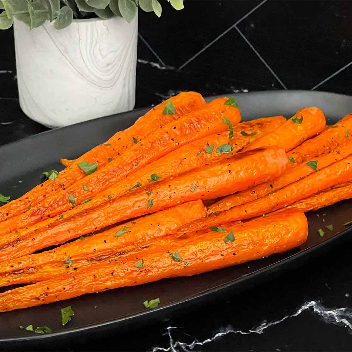Roasted Whole Carrots Recipe