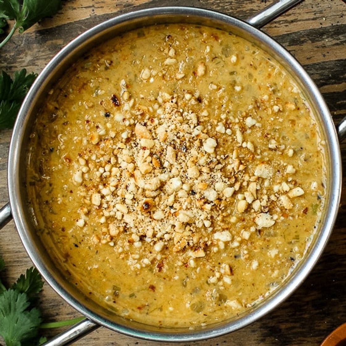 Thai Satay Peanut Sauce (Made from Scratch with Peanuts)