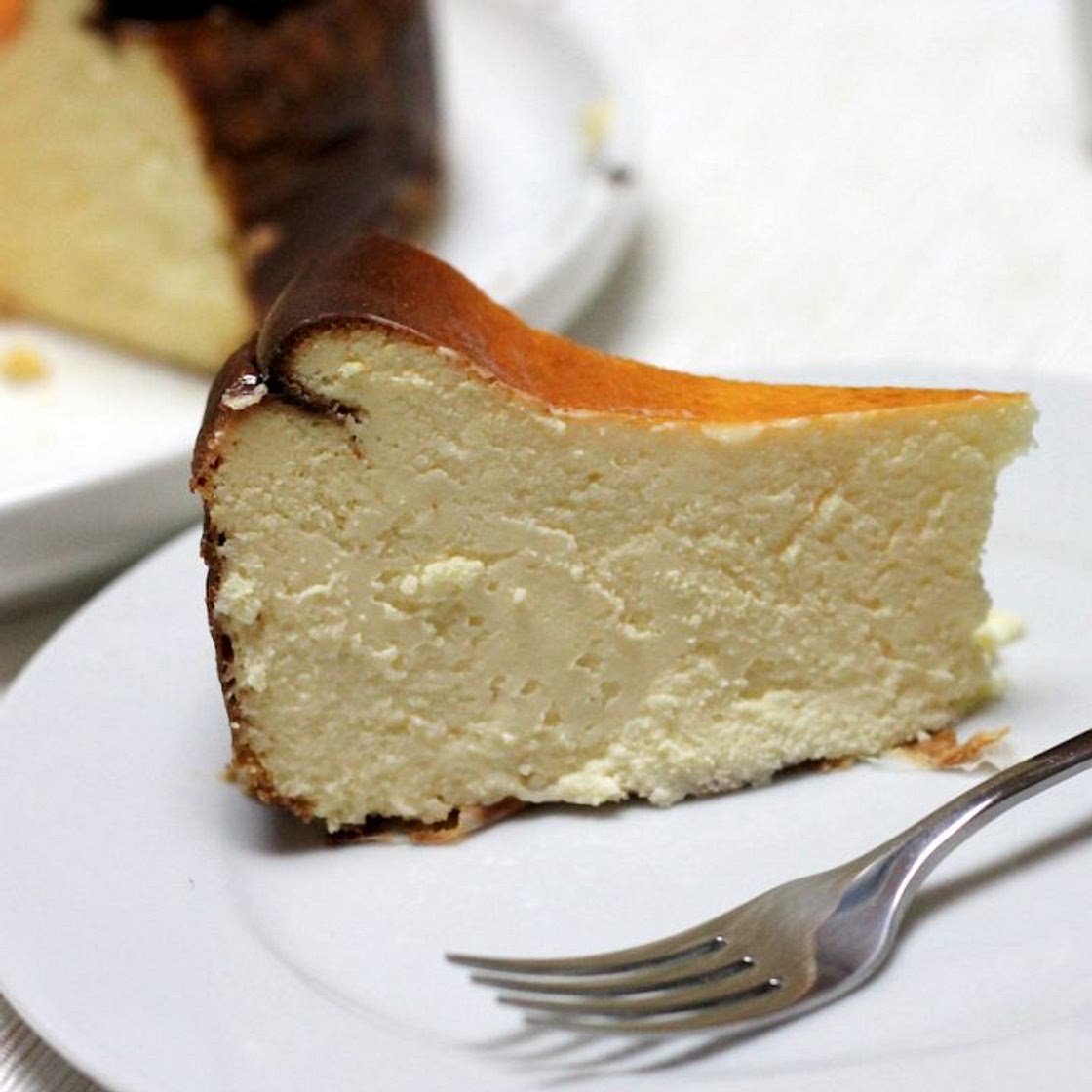 Keto Burnt Basque Cheesecake