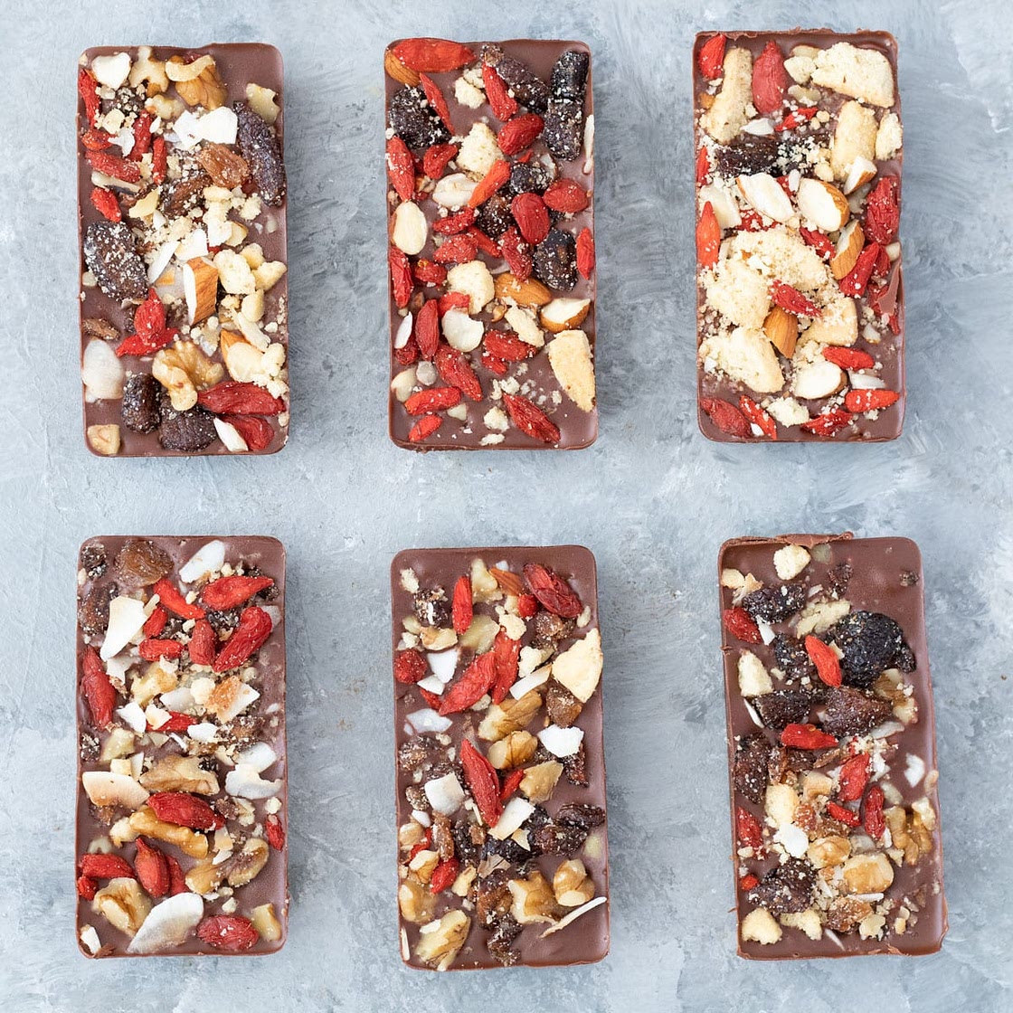 Homemade Chocolate Bars