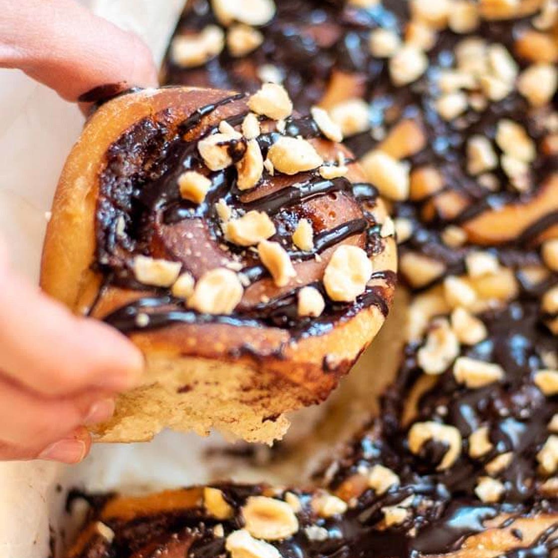 Nutella & Hazelnut Buns