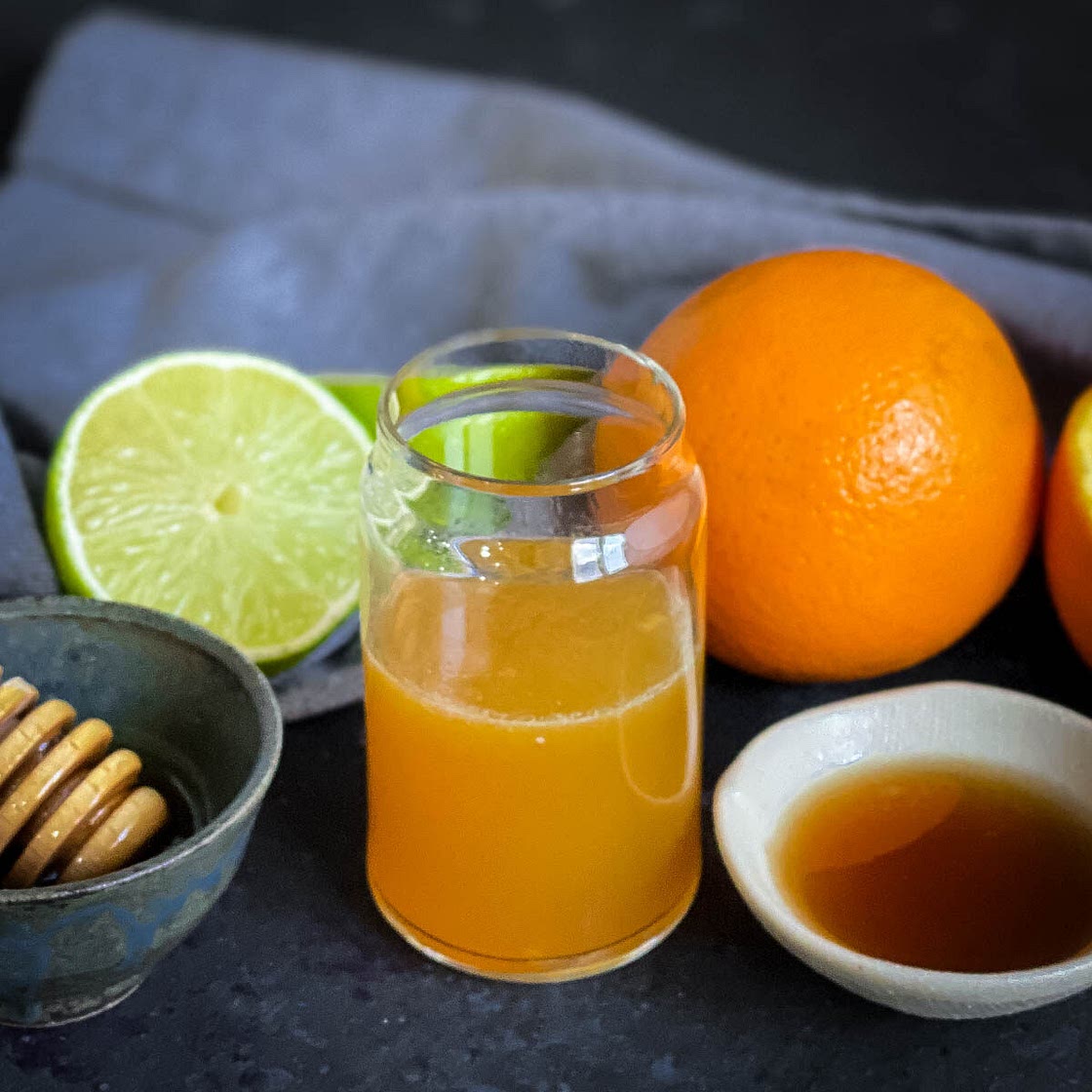 Maple Syrup Lime Dressing