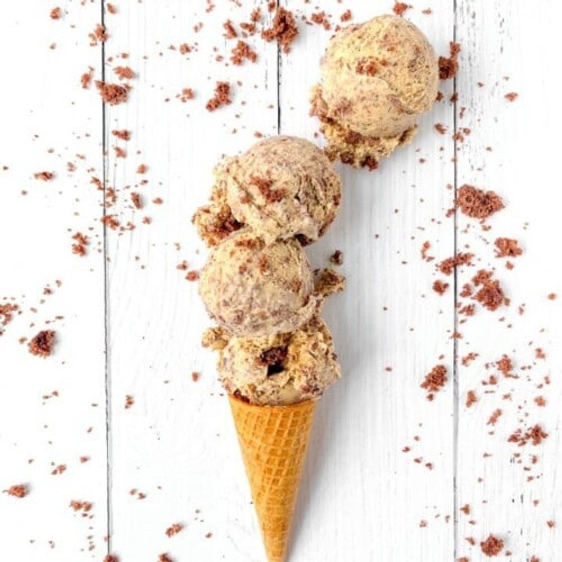 Chocolate Cake butterscotch ice cream