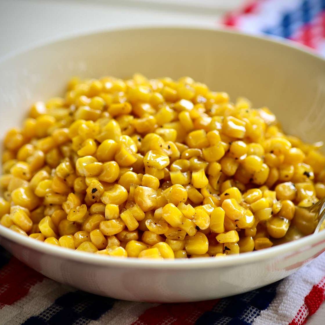 Hot Honey Butter Skillet Corn