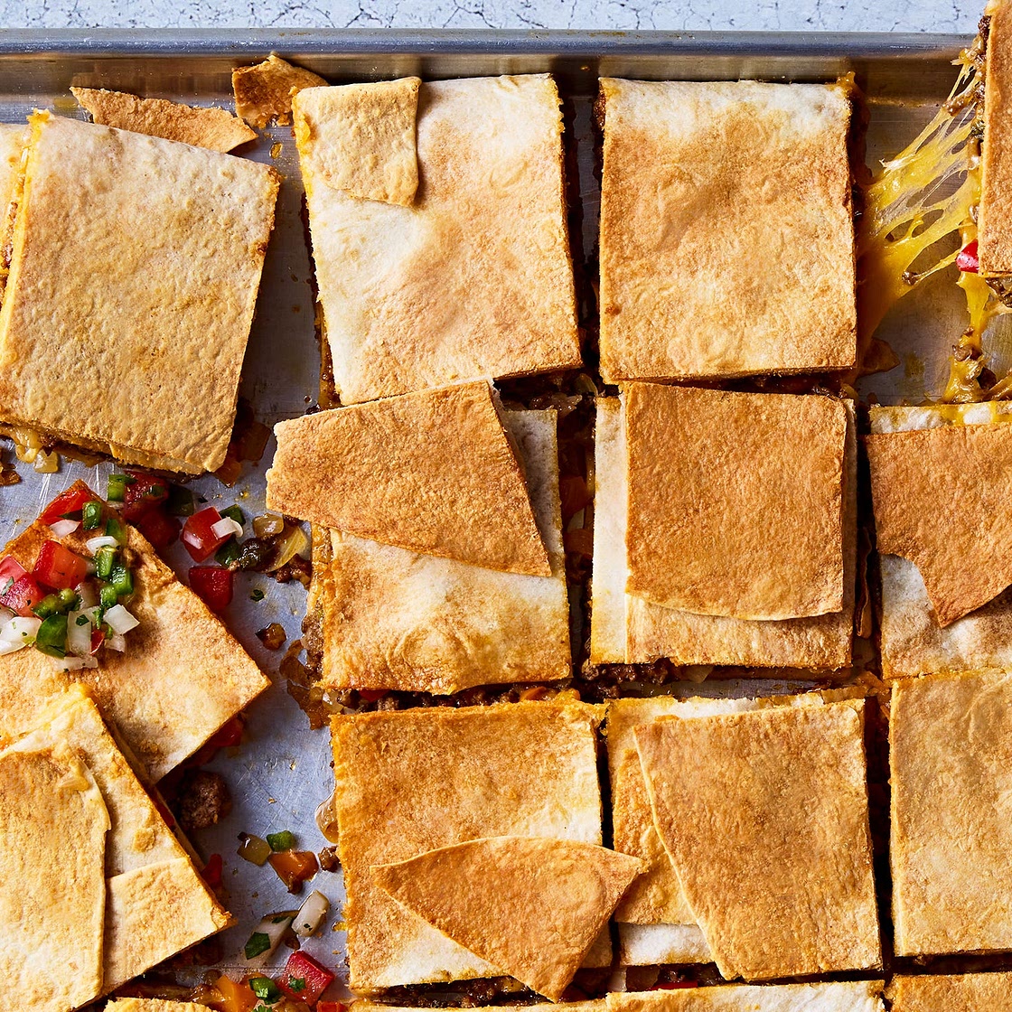 Sheet-Pan Quesadillas