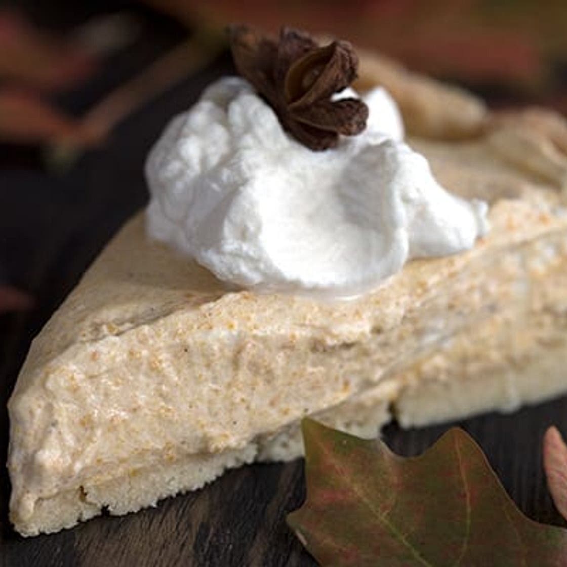 Keto Pumpkin Cream Pie