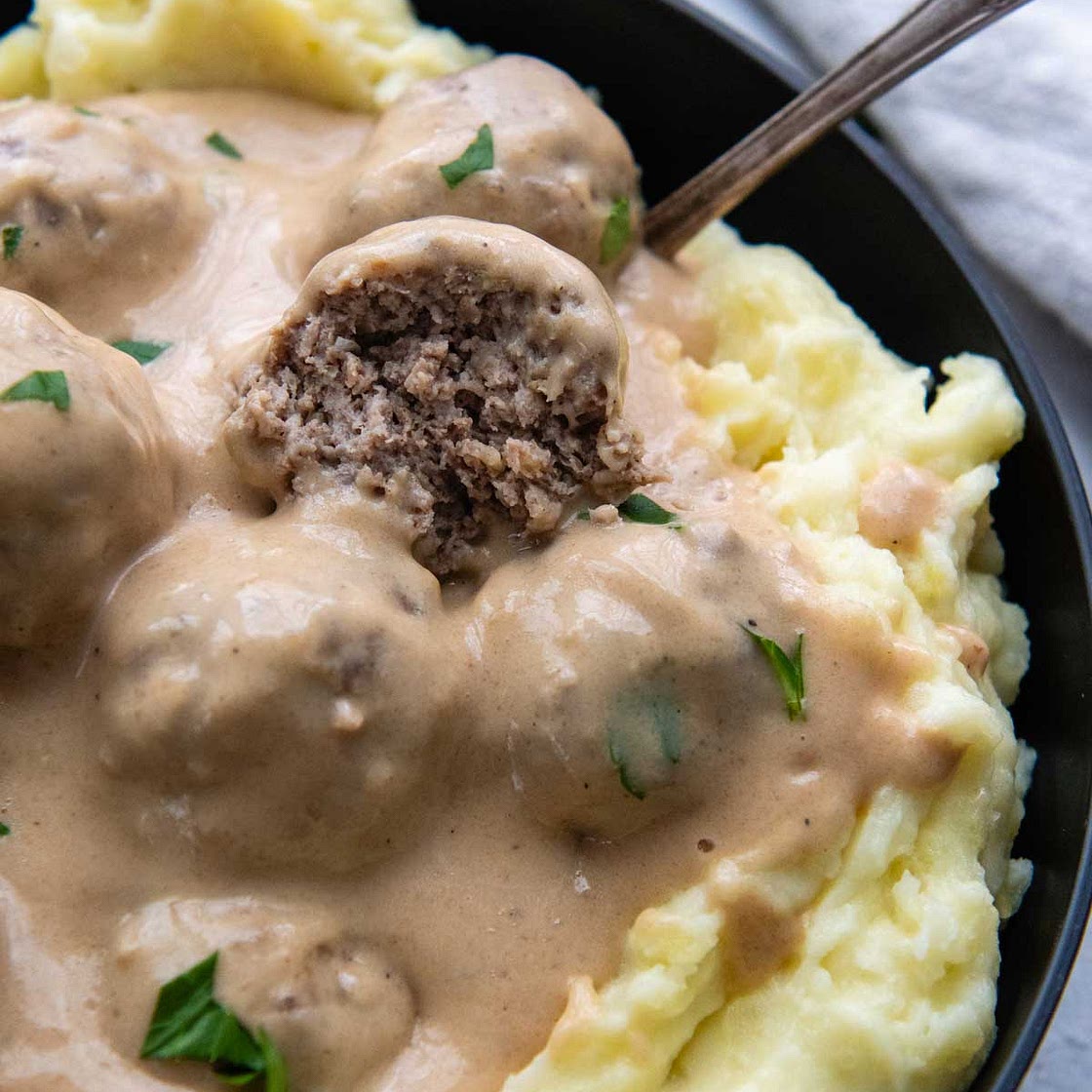 Easy Gluten-Free Swedish Meatballs (No Frying!)