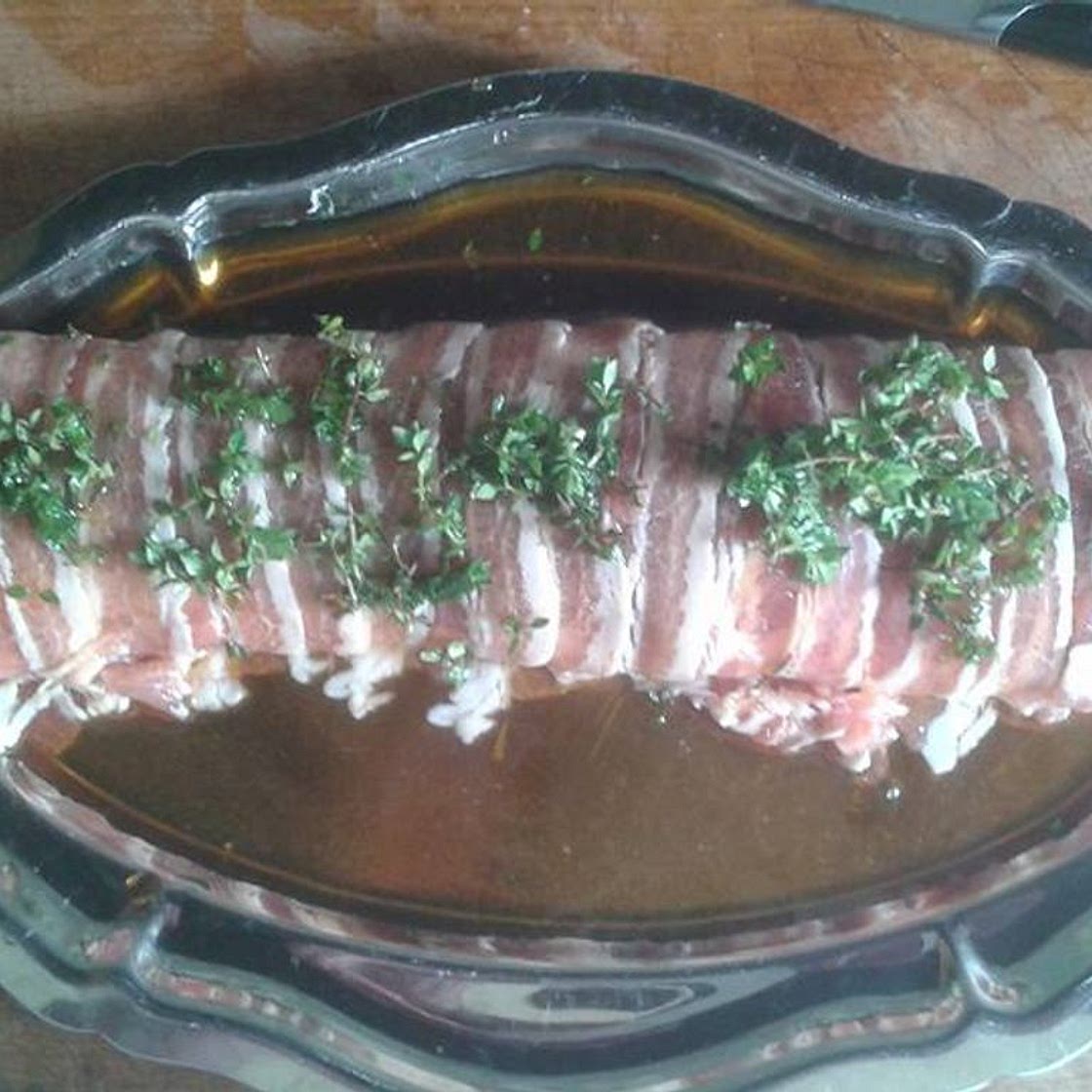 Filet mignon enlardé québécois fumé au barbecue