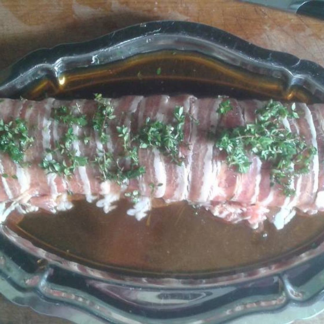 Filet mignon enlardé québécois fumé au barbecue