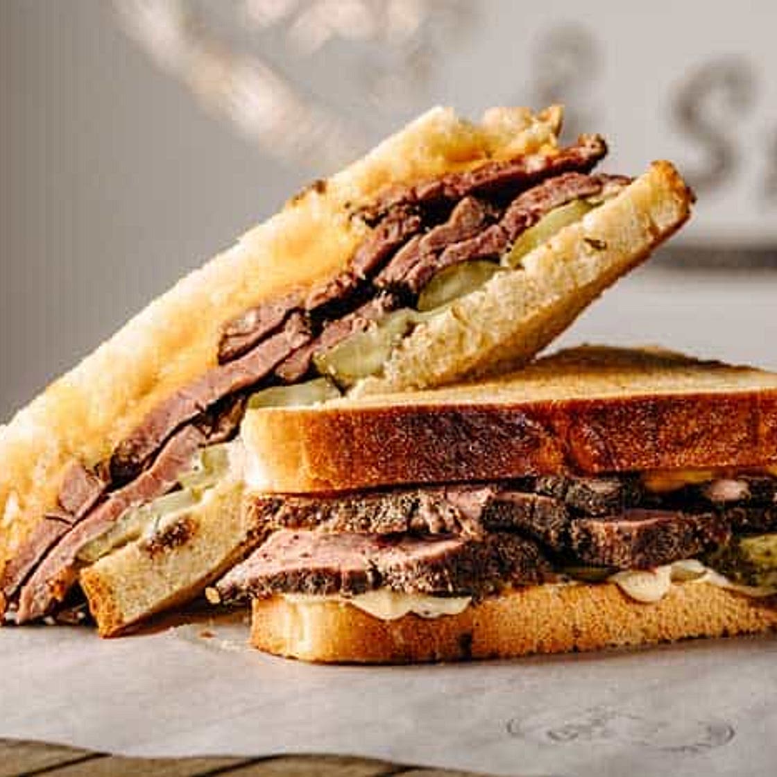Brisket Grilled Cheese