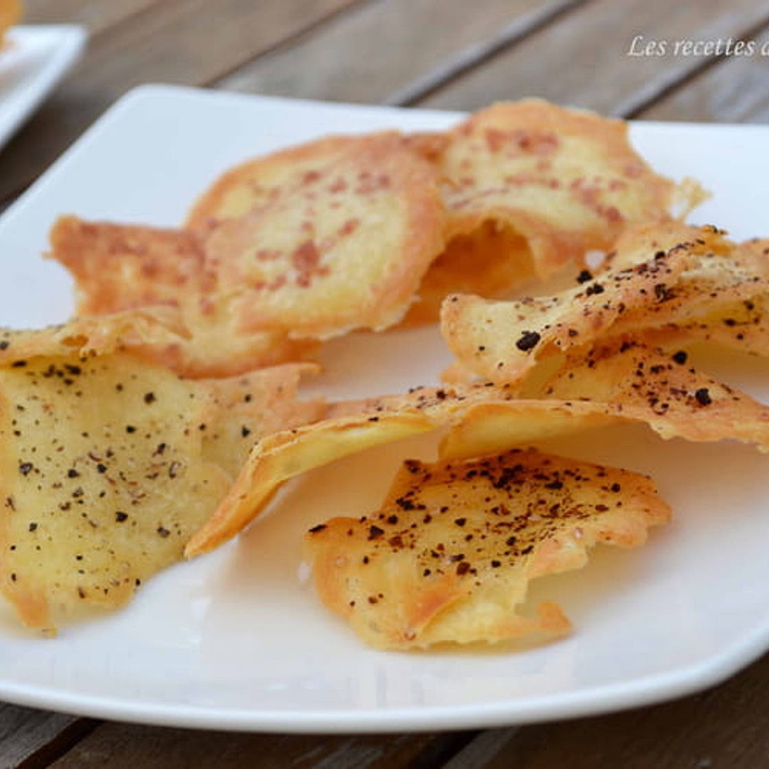 Chips de blancs d'oeufs aux épices