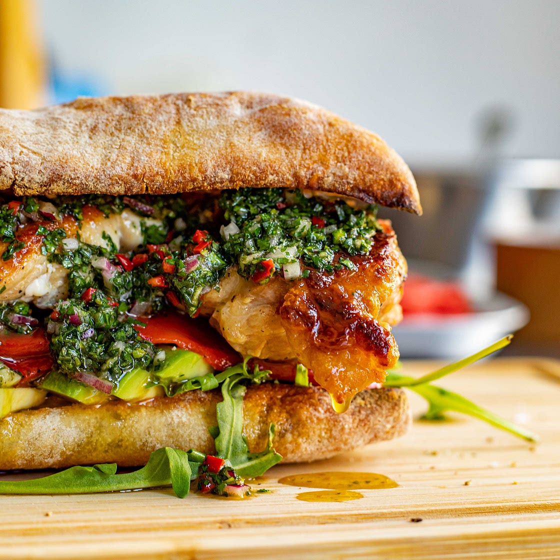 Chimichurri Chicken Sandwich