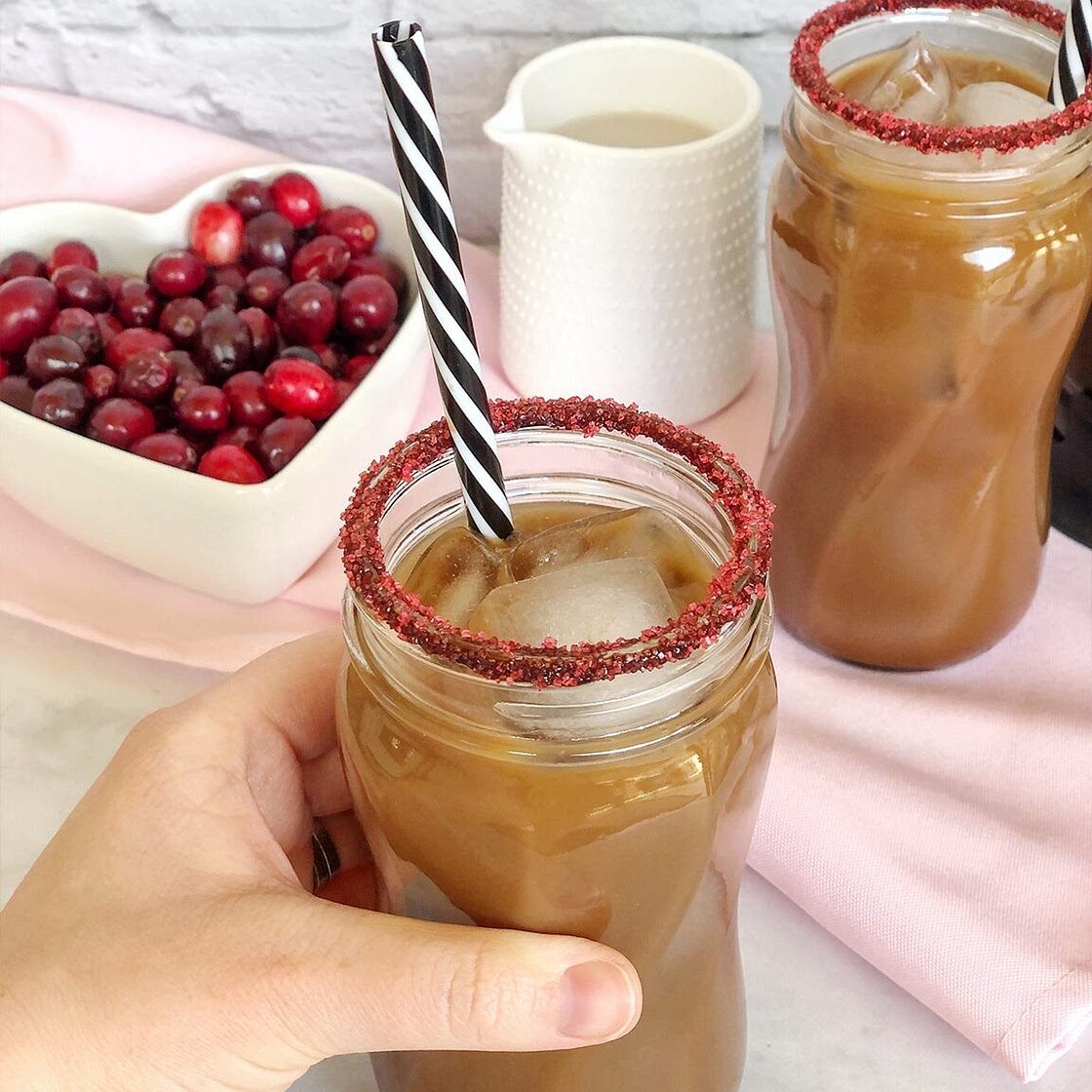 Boozy Bittersweet Iced Mocha Latte