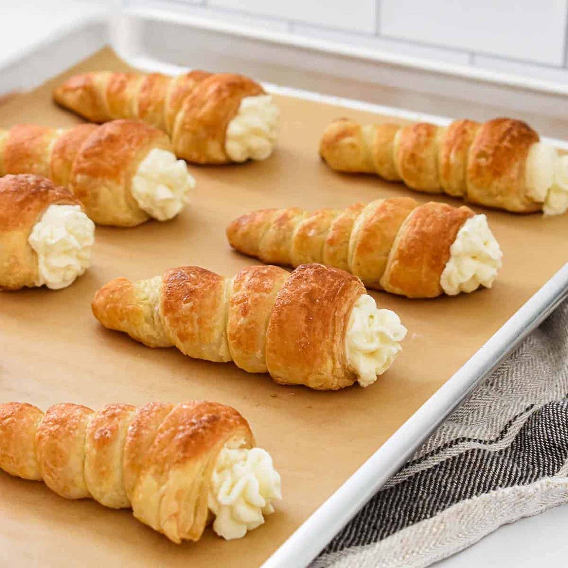 Homemade Cream Horns Recipe