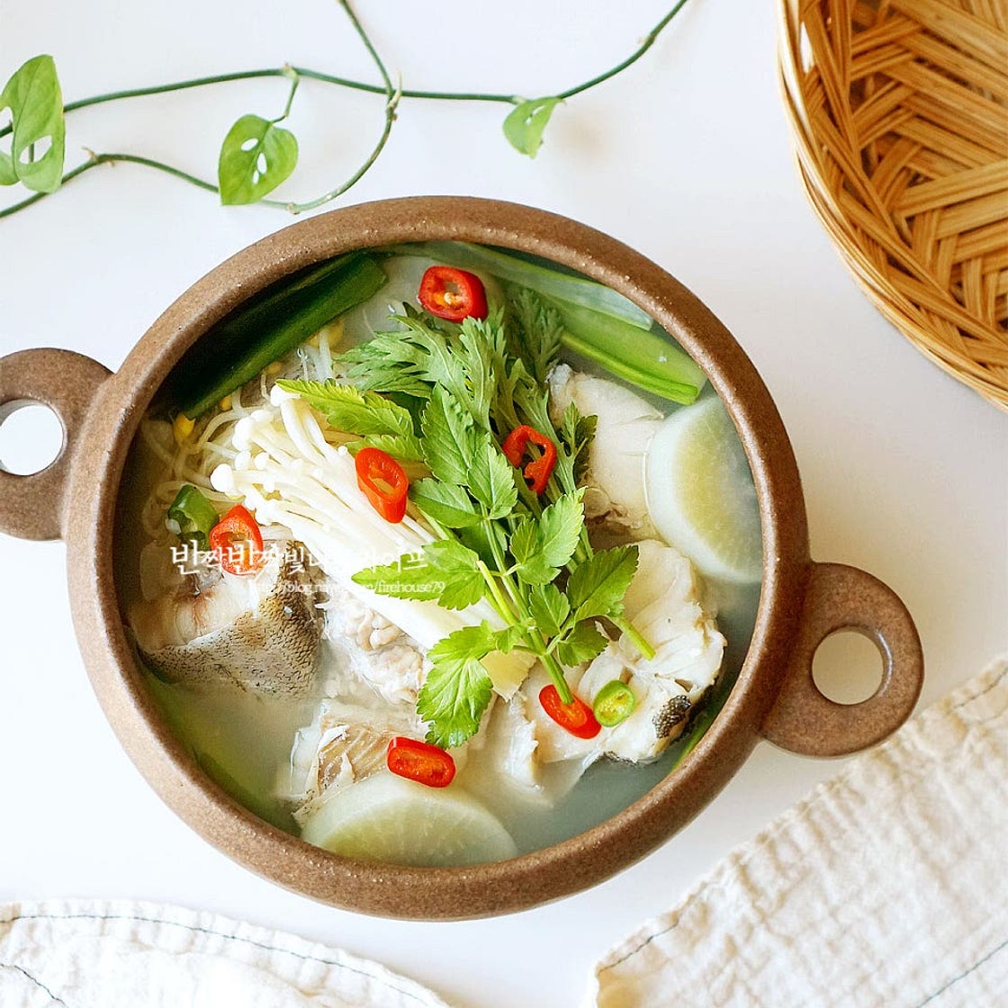 맑은 대구탕 끓이는법 대구 생선 지리탕 대구요리