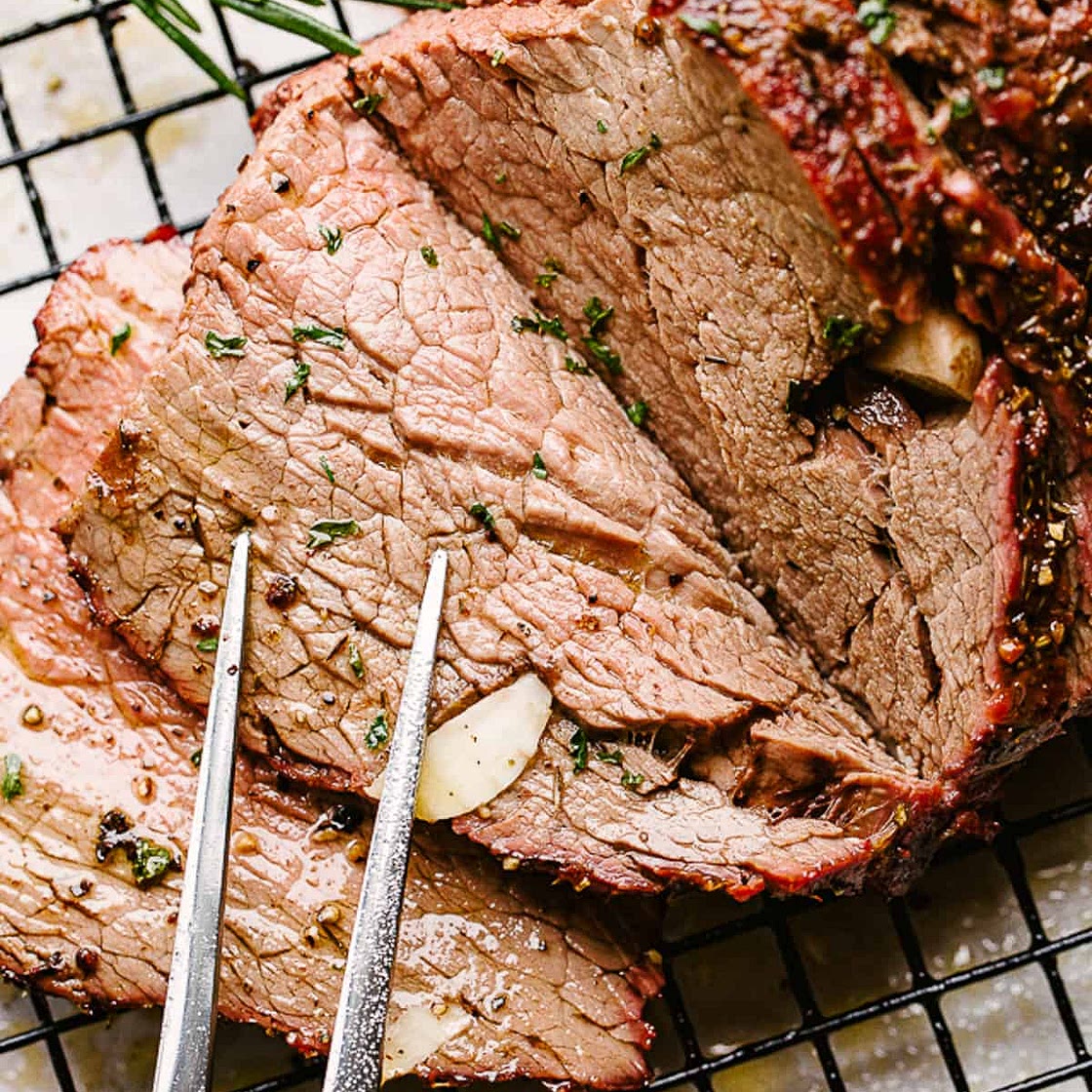 Rosemary Garlic Roast Beef Recipe