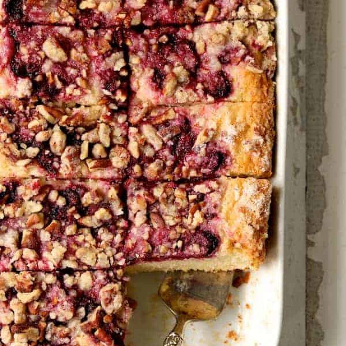 Easy Raspberry Coffee Cake