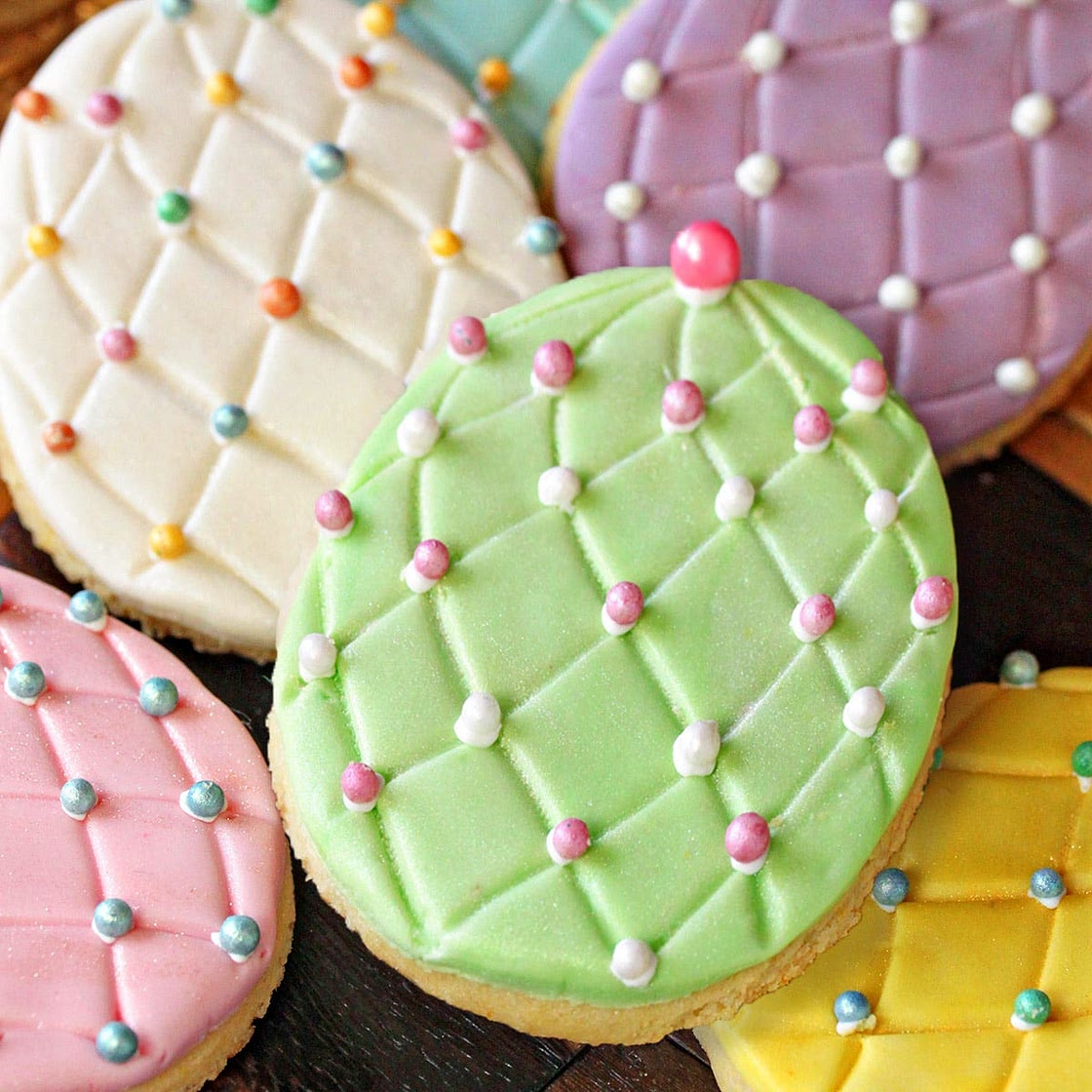 Easter Egg Sugar Cookies