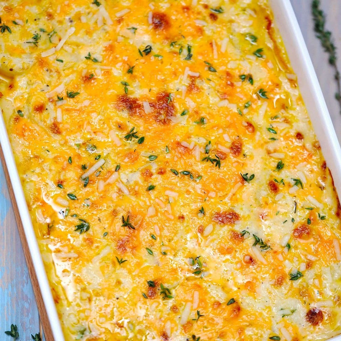 Homestyle Cheesy Scalloped Potatoes Recipe