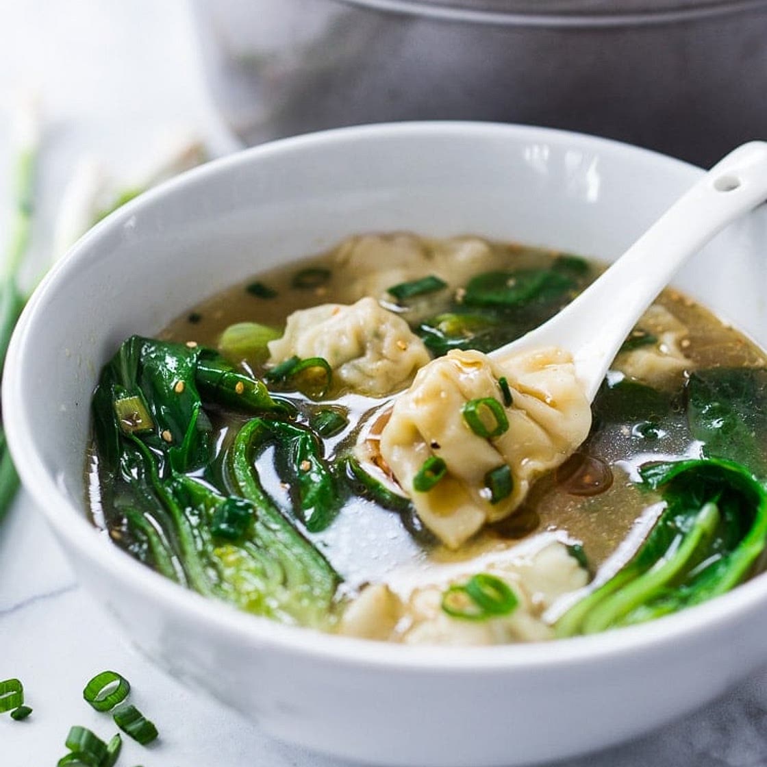 15 Minute Wonton Soup