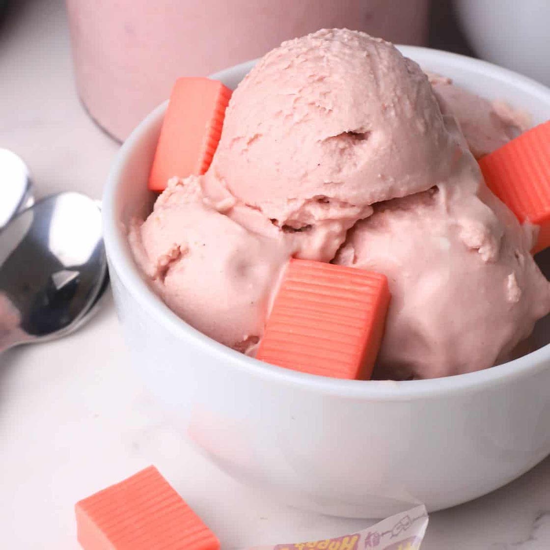 Sugar Free Bubble Gum Ice Cream (Ninja Creami)