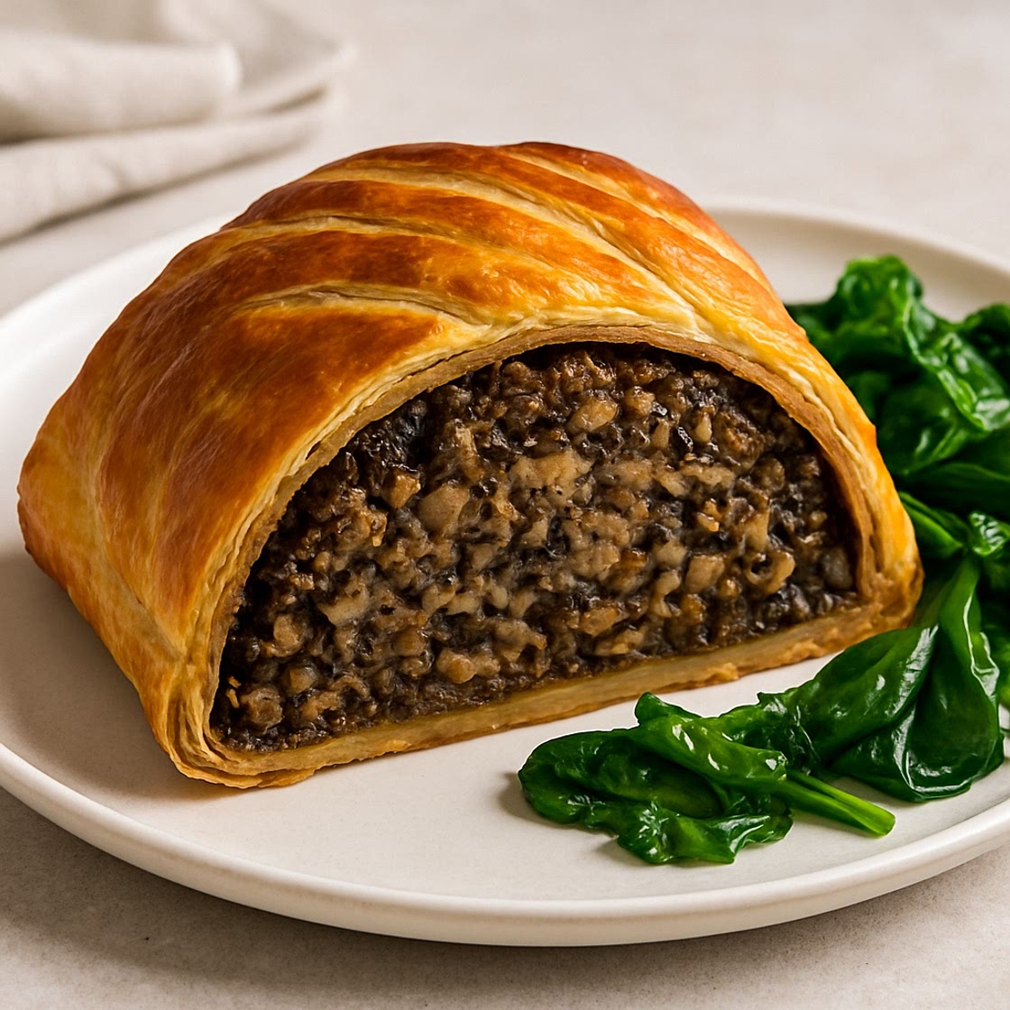 Vegetarian Mushroom Wellington