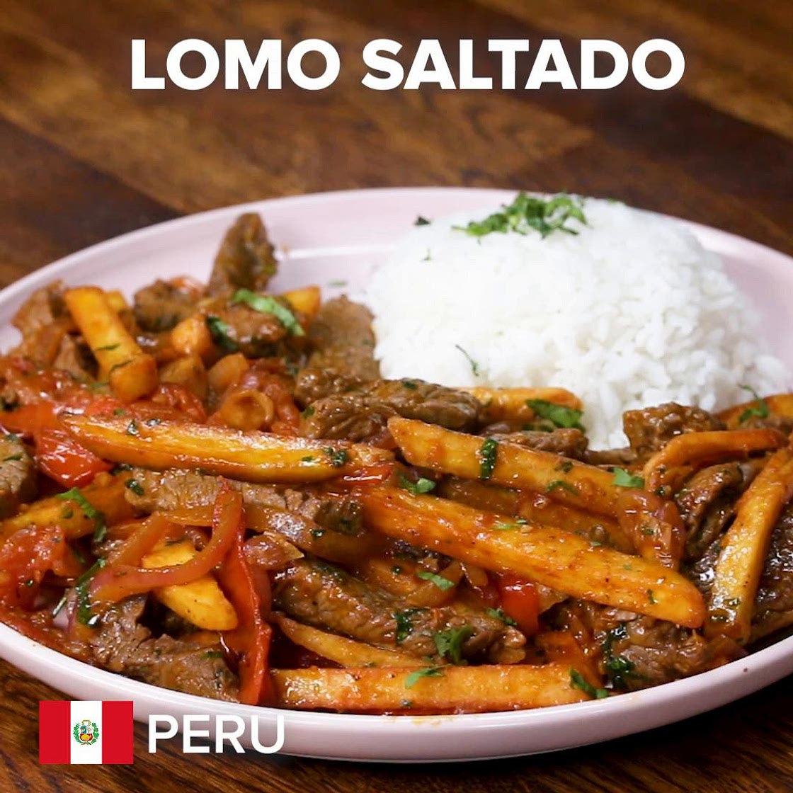 Peruvian Lomo Saltado Recipe by Tasty