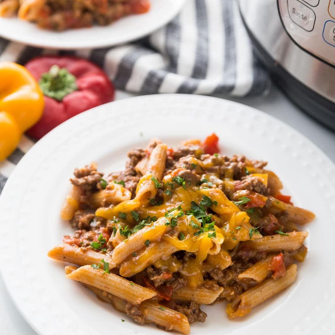 Instant Pot Enchilada Pasta